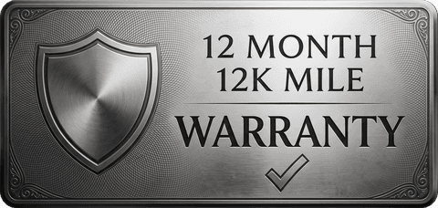 12 Month 12K Mile Warranty